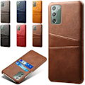 Pikkukuva 5 / 6: Samsung Galaxy Note20 -kotelo korttipaikalla - Punainen Note20