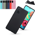 Miniatyrbild 1 av 11: Silikon TPU skal Samsung A21s/A41/A42/A51/A71 fodral turkos - Turkos A21s Galaxy Samsung