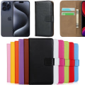 Miniatyrbillede 1 af 5: iPhone 15 Pro Max pung etui pung etui cover sort - Sort iPhone 15 Pro Max