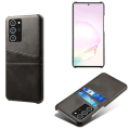 Miniatyrbild 2 av 7: Samsung Note20 Ultra skal fodral skydd skinn kort kredit visa - Svart Note20 Ultra