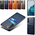 Miniatyrbillede 2 af 6: Samsung S21 Enterprise Edition cover etui beskyttelse kort vis - Lysebrun / beige S21 Enterprise Edition