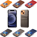 Miniatyrbillede 6 af 11: Kortholder til iPhone 13 - Mobilcover med plads til oplader og høretelefoner Sort iPhone 13