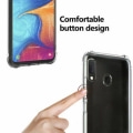 Pikkukuva 2 / 6: Samsung Galaxy A20e -kuori Army V3 läpinäkyvä