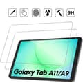 2-PACK 1SWEDEN Samsung Galaxy Tab A11 skärmskydd härdat glas 9H transparent  