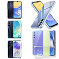 Miniatyrbillede 1 af 11: Army V3 Samsung Galaxy A15/A16/A55 skal etui - TRANSPARENT SAMSUNG A15