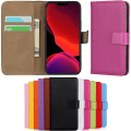 Miniatyrbild 8 av 11: iPhone 13 mini plånboksfodral plånbok fodral skal kort cerise - Cerise iPhone 13 mini