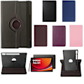 Miniatyrbillede 1 af 6: 360 etui Samsung Galaxy Tab S9+ skærmbeskytter cover sort - Sort Sort