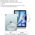 Miniatyrbillede 2 af 11: iPad Air 11 tommer M2 Skærmbeskytter Hærdet Glas 9H gennemsigtig  