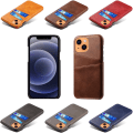 Miniatyrbillede 5 af 11: Kortholder til iPhone 13 - Mobilcover med plads til oplader og høretelefoner Sort iPhone 13