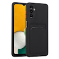 Miniatyrbild 1 av 10: Samsung Galaxy A14 skal mobilskal korthållare slot SVART  