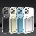 Miniatyrbillede 10 af 11: Iphone 14/13/12/11/XS/XR/SE/8/7/6 skal kortholder etui slot - Transparent Iphone 13 Pro Max