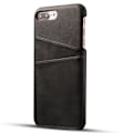 Miniatyrbillede 3 af 3: Iphone 7 Plus 8 Plus + beskyttende etui cover kort visum mastercard - Sort iPhone 7+/8+