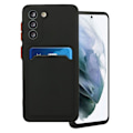 Miniatyrbillede 6 af 11: Sort kortholder etui til Samsung S22/S21/S20 FE/Ultra/Plus - Black S20 Ultra Samsung Galaxy