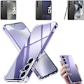 Miniatyrbillede 1 af 11: Army V3 Samsung Galaxy S24/S24FE/S24Ultra skal etui - TRANSPARENT SAMSUNG S24 FE