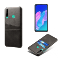 Miniatyrbillede 2 af 7: Huawei P40 lite E cover etui beskyttelse læder kort vis - Sort P40 lite E