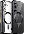 Miniatyrbillede 6 af 6: Samsung Galaxy S23 FE skal MagSafe - Transparent / black Samsung S23 FE