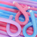 Miniatyrbild 3 av 3: 10-pack skumgummi rullar, lockar håret, böjbara styla hårspolar blandade färger 24*1,4cm