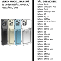 Miniatyrbillede 2 af 11: Iphone 14/13/12/11/XS/XR/SE/8/7/6 skal kortholder etui slot - Transparent Iphone 8+ / Iphone 8 Plus