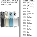 Pikkukuva 2 / 11: Iphone 14/13/12/11/XS/XR/SE/8/7/6 kuori korttikoteline kotelo korttipaikka - Transparent Iphone 13 mini