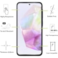 Miniatyrbillede 4 af 11: 3-Pak Samsung Galaxy A35 Skærmbeskytter Hærdet Glas Premium gennemsigtig