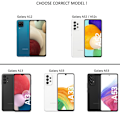 Pikkukuva 2 / 4: Samsung Galaxy A53/A33/A13/A52S/A52/A12 kuori kotelo cushion - Transparent Galaxy A52 / A52s