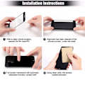 Miniatyrbild 3 av 11: Iphone 13/12/11/xr/x/xs/8/7/6 pro/max/skal skärmskydd privacy - Transparent Iphone 6s