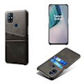 Miniatyrbild 1 av 6: Korthållare Oneplus Nord N10 skal mobilskal hål laddare hörlurar - Svart OnePlus Nord N10 5G