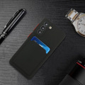 Miniatyrbillede 8 af 11: Sort kortholder etui til Samsung S22/S21/S20 FE/Ultra/Plus - Black S21 Ultra Samsung Galaxy