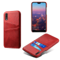 Pikkukuva 4 / 7: Huawei P20 -kotelo korttipaikalla Punainen Huawei P20