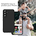 Miniatyrbild 2 av 6: Samsung Galaxy A15/A25/A55/A05s skal mobilskal silikon / TPU - TURKOS Samsung A55