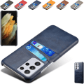 Pikkukuva 2 / 6: Samsung Galaxy S21 Ultra -kotelo korttipaikalla Sininen S21 Ultra