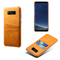 Miniatyrbillede 5 af 7: Samsung S8 beskyttende etui cover læder til kort visa amex mastercard: Grå Samsung Galaxy S8