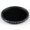 Miniatyrbild 1 av 3: Gråfilter ND2-400 58mm variabelt Svart
