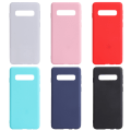 Miniatyrbild 2 av 11: Silikon TPU skal Samsung S10/S9/S8/S7 Plus/Edge/e fodral rosa - Rosa S9 Plus Galaxy Samsung