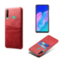 Miniatyrbillede 4 af 7: Huawei P40 lite E cover etui beskyttelse læder kort vis - Sort P40 lite E