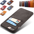 Miniatyrbild 1 av 2: Iphone 7 Plus 8 Plus + skydd skal fodral kort visa mastercard - Grå iPhone 7+/8+
