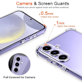 Miniatyrbillede 4 af 11: Army V3 Samsung Galaxy S24/S24FE/S24Ultra skal etui - TRANSPARENT SAMSUNG S24 FE