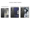 Miniatyrbillede 2 af 6: Samsung Galaxy S24 FE mobilcover med kortlomme sort BLACK  