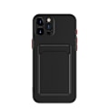 Miniatyrbild 5 av 6: Iphone 16 Pro/ProMax/Plus skal mobilskal korthållare slot - Svart Iphone 16 Pro Max