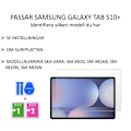 Miniatyrbillede 2 af 6: Samsung Galaxy Tab S10+ Plus skærmbeskytter hærdet glas 9H gennemsigtig  