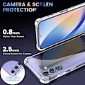 Miniatyrbillede 4 af 6: Samsung Galaxy A05s/A25 skal mobilskal Army V3 - TRANSPARENT SAMSUNG A25