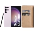 Pikkukuva 4 / 6: Samsung Galaxy S23 Ultra lompakkokotelo matkapuhelinkuori - VALITSE: Punainen  