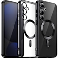 Miniatyrbild 1 av 6: Samsung Galaxy S24 FE skal MagSafe - Transparent / svart Samsung S24 FE