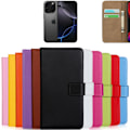 Miniatyrbillede 1 af 11: iPhone 16 Pro pungetui pung cover skal sort - BLACK iPhone 16 Pro
