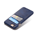 Miniatyrbild 2 av 3: Iphone 7/8 skydd skal fodral skinn för kort visa mastercard - Blå iPhone 7/8