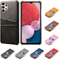 Miniatyrbillede 1 af 8: Kortholder Samsung A13 4G cover mobilcover hul til oplader og høretelefoner - Sort Samsung Galaxy A13 5G