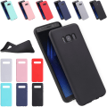 Miniatyrbild 1 av 11: Silikon TPU skal Samsung S10/S9/S8/S7 Plus/Edge/e fodral vit - Vit S10 Galaxy Samsung