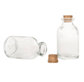 2 pack mini flaskor transparent