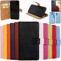 Miniatyrbillede 1 af 11: Samsung Galaxy A12/A52/A52s pung pung etui beskyttelse læder PU - Rød A52/A52s