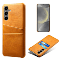 Miniatyrbillede 7 af 11: Samsung Galaxy S24 FE skal med kortlomme - Mørkebrun Samsungs S24 FE